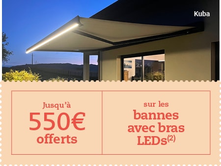 550&euro; offerts
